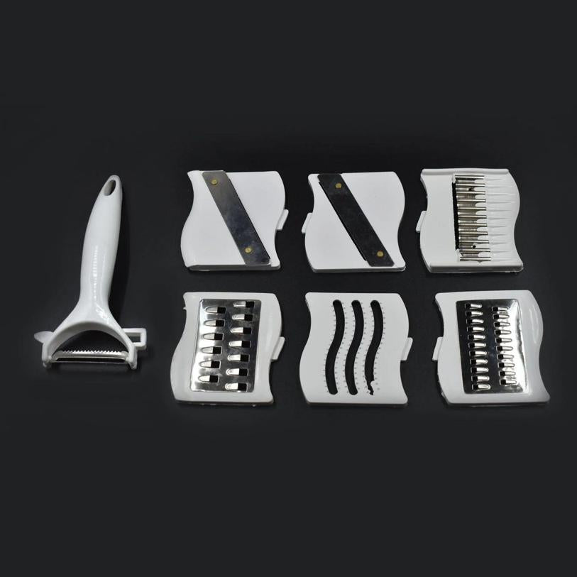 7-in-1 Vegetable Cutter – Chop, Slice & Rinse in Seconds