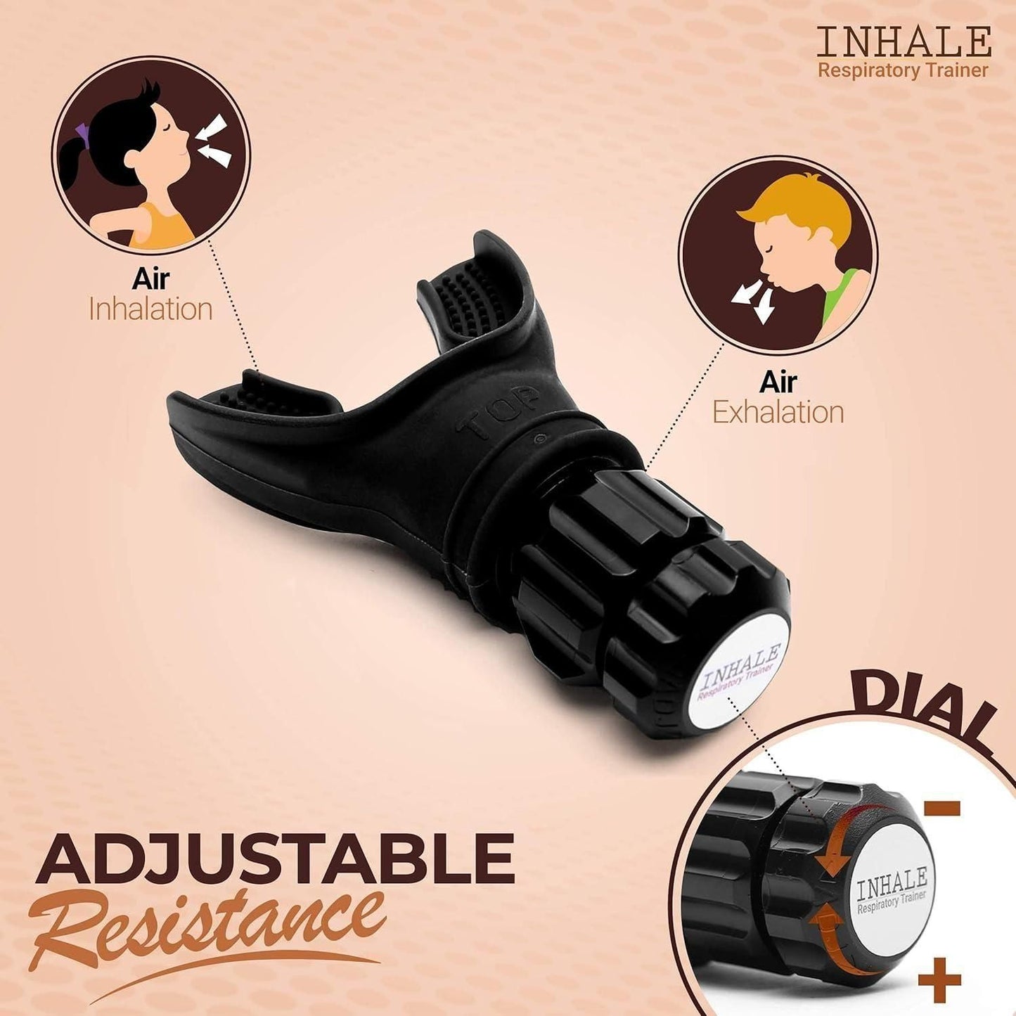 Breathing Exercise Device – Build Stronger Lungs in Just 5 Mins/Day