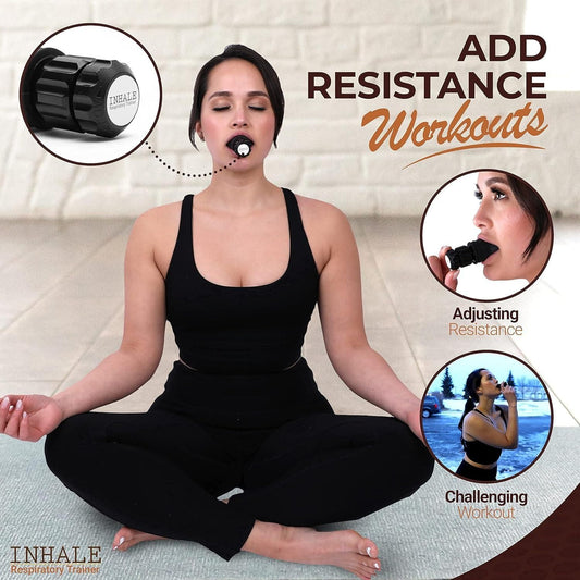 Breathing Exercise Device – Build Stronger Lungs in Just 5 Mins/Day
