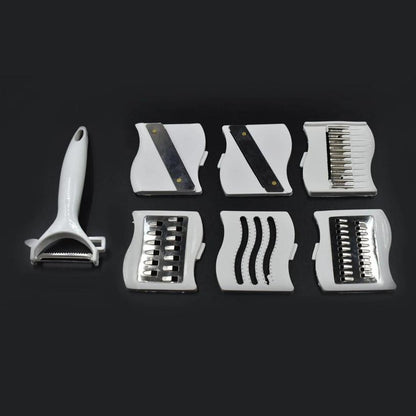 7-in-1 Vegetable Cutter – Chop, Slice & Rinse in Seconds